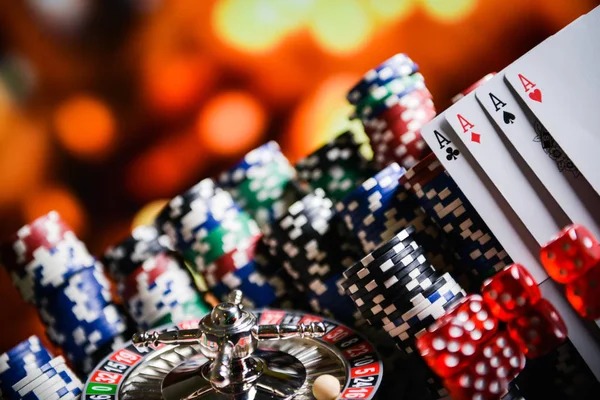 Live-dealer blackjack table with dealer and player cards visible